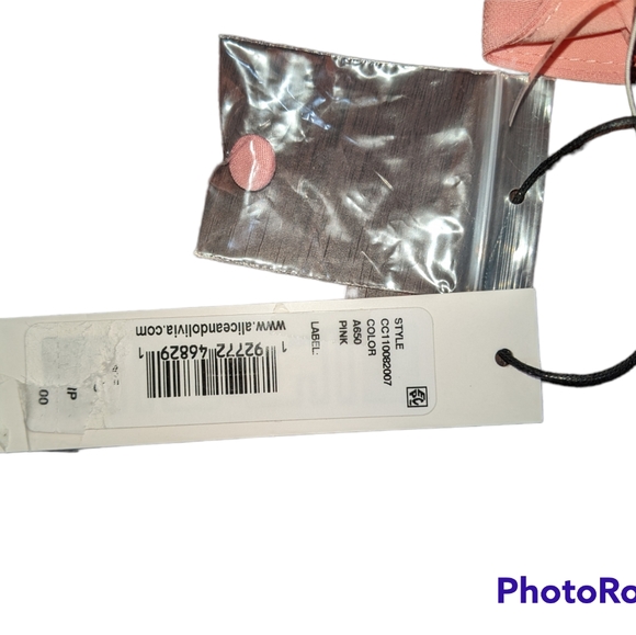 Alice + Olivia Cohen Halter Top XS NWT - Picture 7 of 9